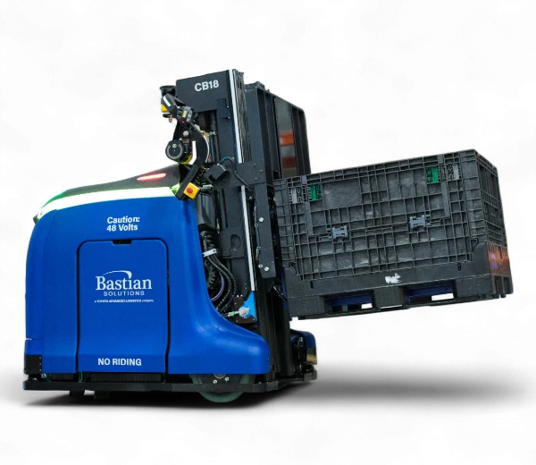 Bastian CB18 Automated Guided Forklift side view