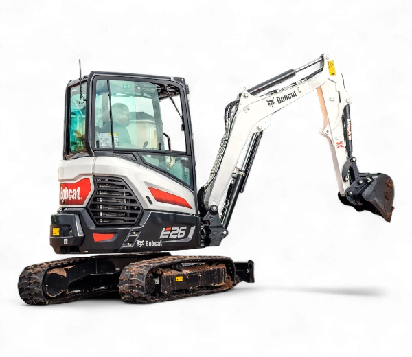 Bobcat E26 BACK VIEW
