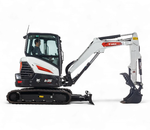 Bobcat E35 SIDE VIEW