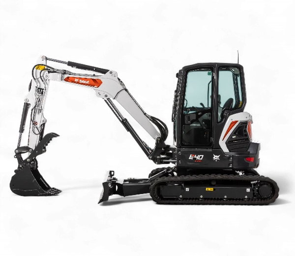 Bobcat E40 SIDE VIEW