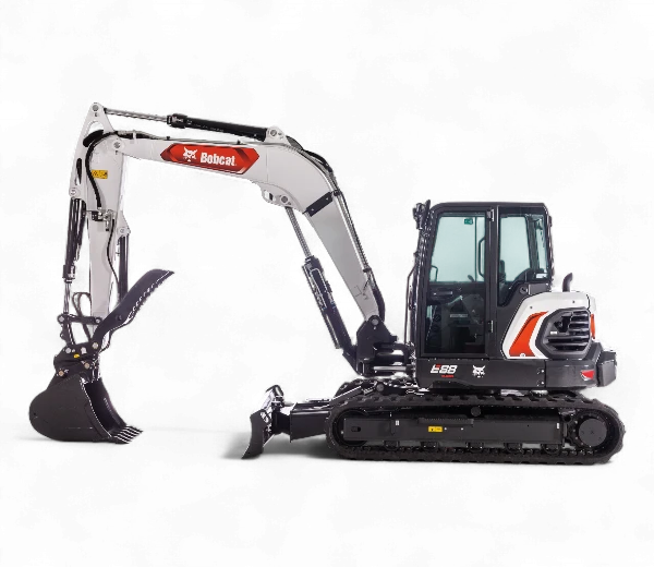 Bobcat E88 SIDE VIEW