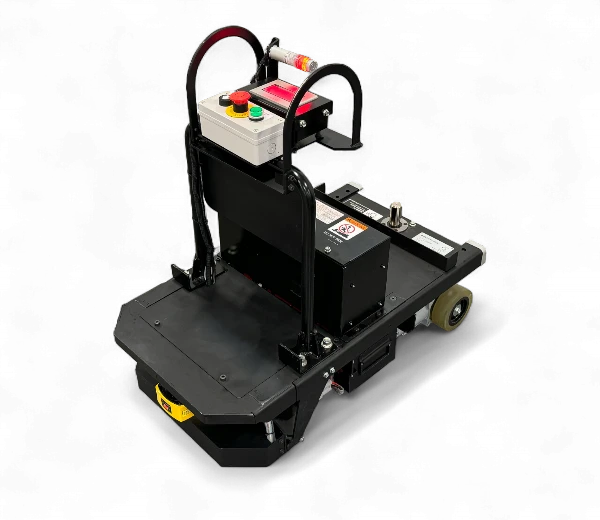 Toyota Key Cart Automated Guided Vehicle top angle