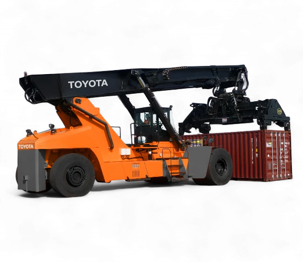 Toyota Reach Stacker Container Handler side view