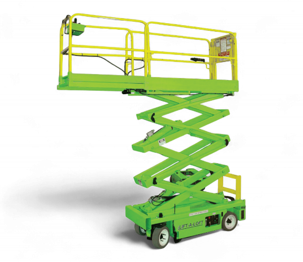 Lift-A-Loft SP Series Aerial Lift green