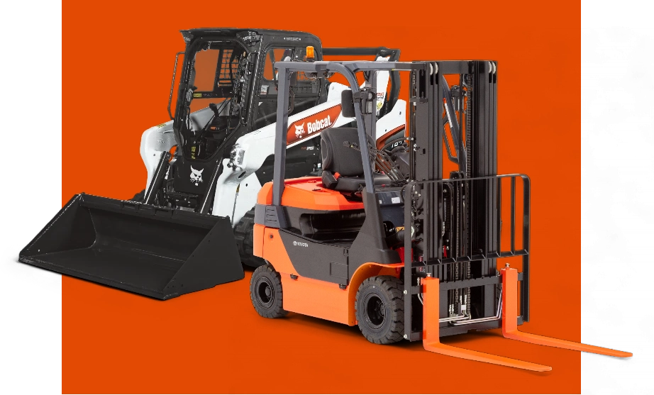 Summit Equipments on Orange Background